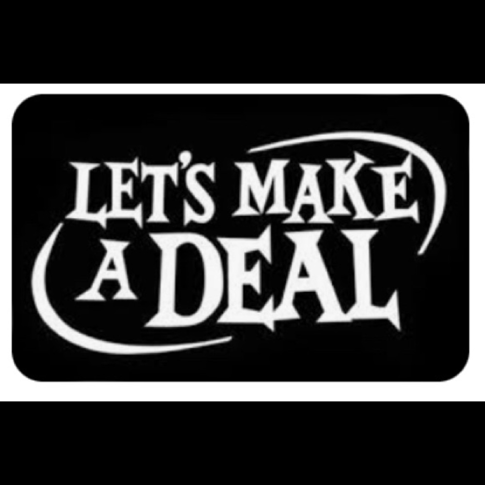 Make a reasonable offer.